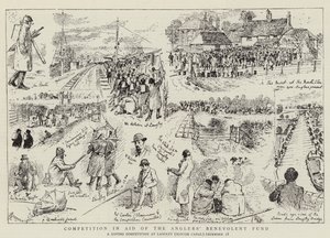 Konkurrence til Hjælp for Lystfiskernes Velvillige Fond af Alfred Chantrey Corbould